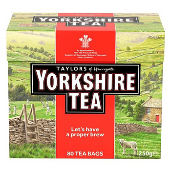 Taylors of Harrogate Yorkshire Original Tea 80 påsar