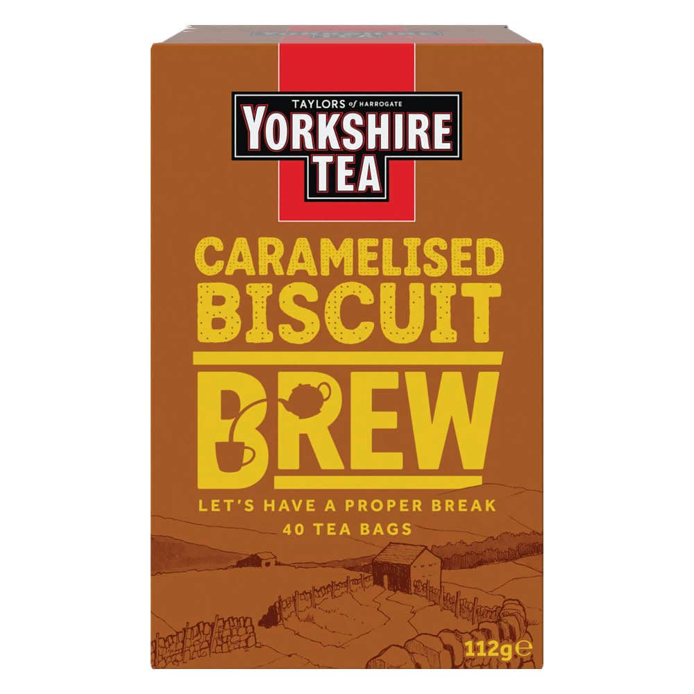 Taylors of Harrogate Yorkshire Tea Caramelised Biscuit Brew 40 påsar