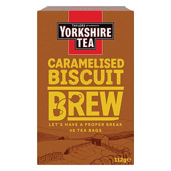 Taylors of Harrogate Yorkshire Tea Caramelised Biscuit Brew 40 påsar