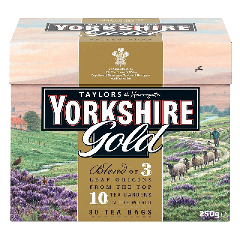 Taylors of Harrogate Yorkshire Tea Gold 80 påsar