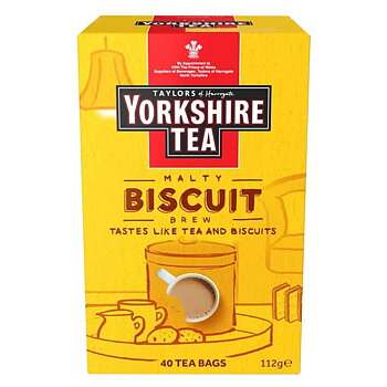 Taylors of Harrogate Yorkshire Tea Biscuit Brew 40 påsar