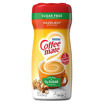 Coffee-Mate Coffee Creamer Hazelnut Sockerfri 289