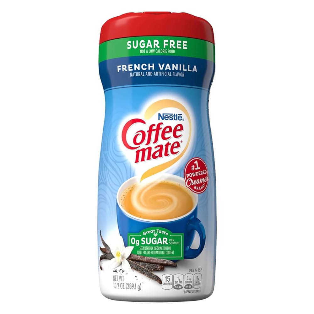 Coffee-Mate Coffee Creamer French Vanilla Sockerfri 289