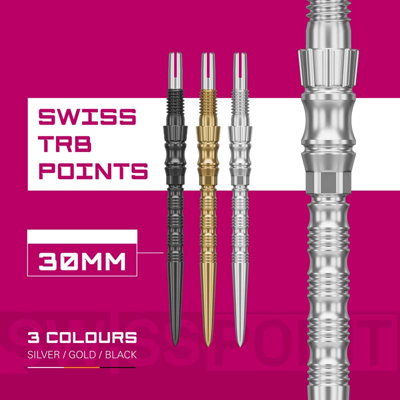 Target Signature Swiss Points TRB Silver 30mm - 6