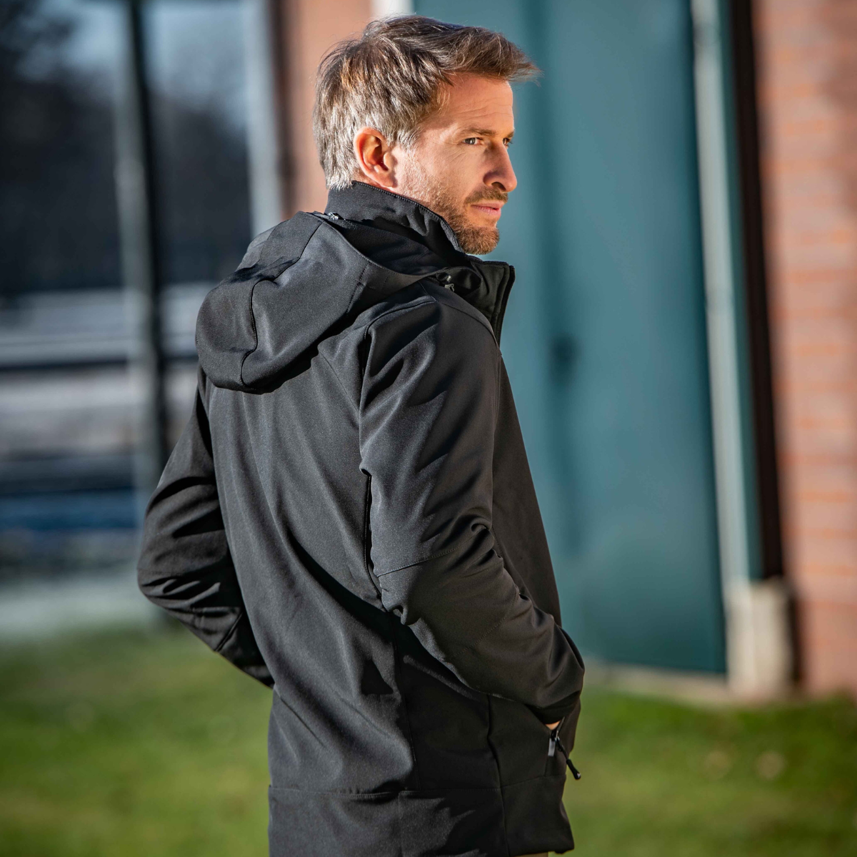HKM- SOFTSHELLJAKKE SPORT TIL MÆND - 3