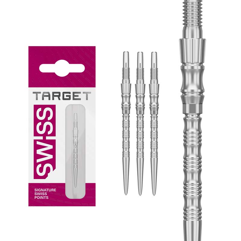 Target Signature Swiss Points TRB Silver 35mm