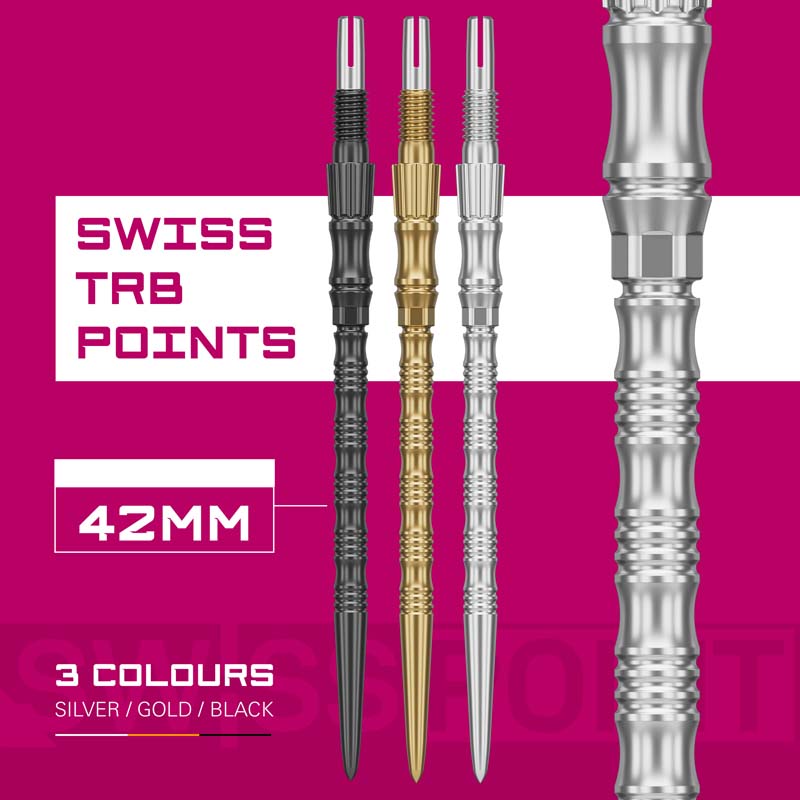 Target Signature Swiss Points TRB Silver 42mm - 6