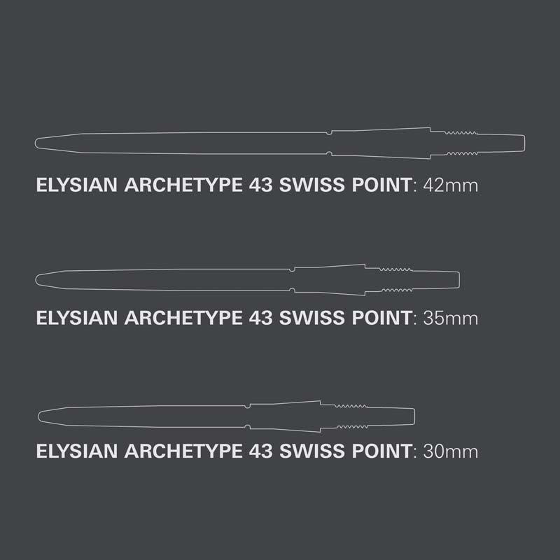 Target Elysian Archetype 43 Swiss Points Silver 30mm - 4