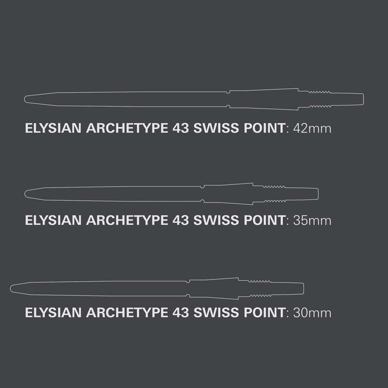 Target Elysian Archetype 43 Swiss Points Silver 35mm - 4