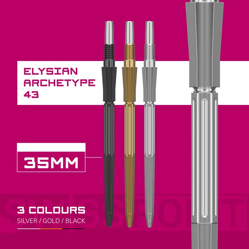 Target Elysian Archetype 43 Swiss Points Silver 35mm - 6