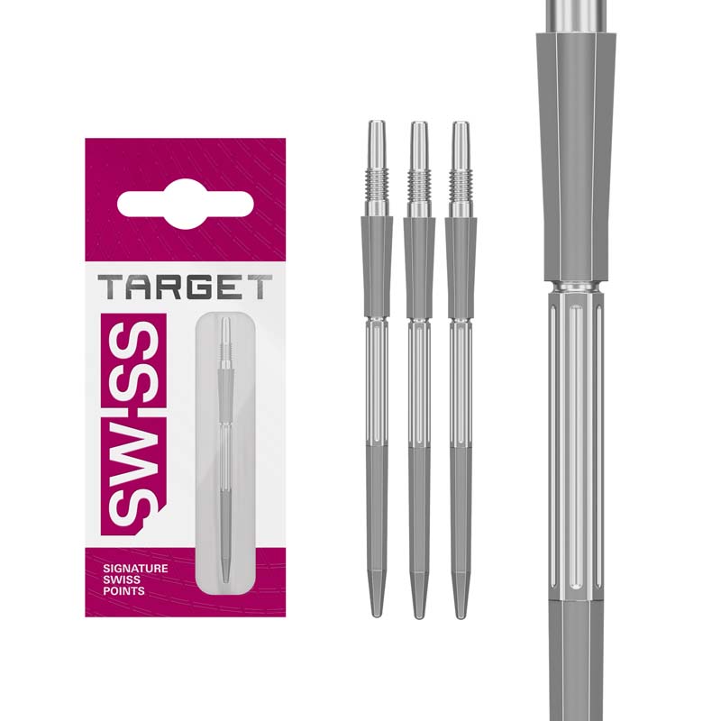 Target Elysian Archetype 43 Swiss Points Silver 42mm