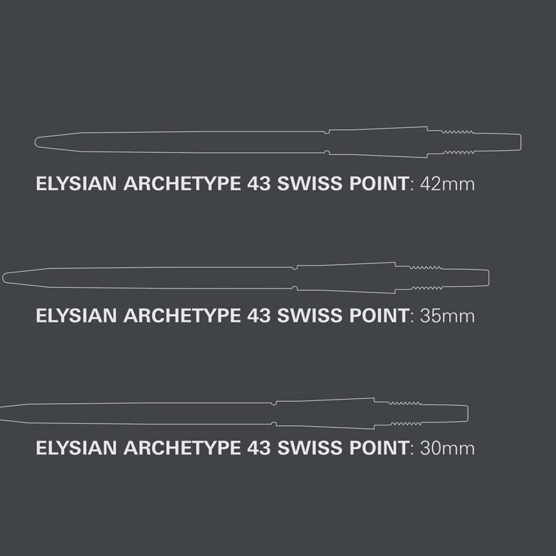 Target Elysian Archetype 43 Swiss Points Silver 42mm - 4