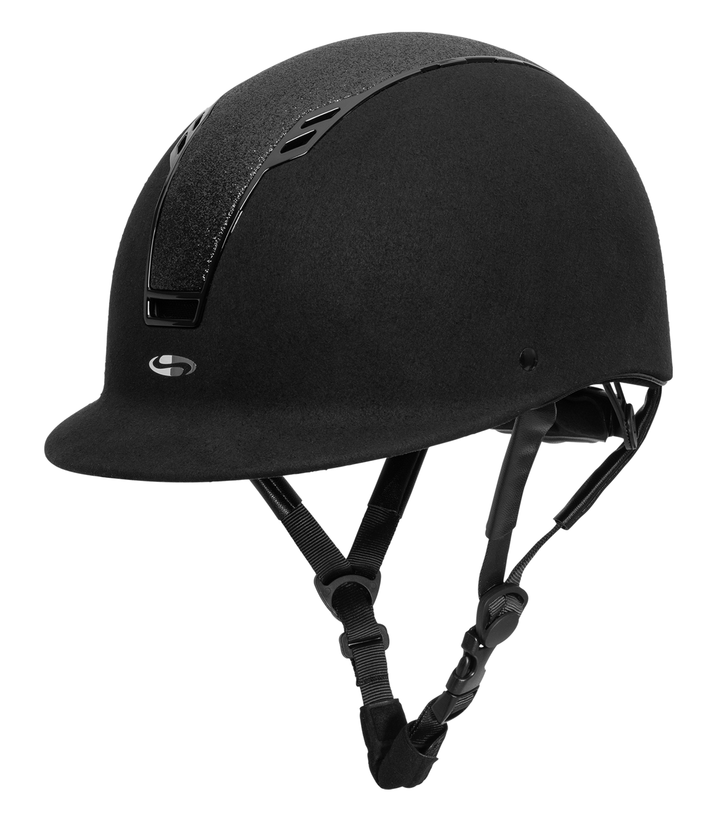 SWING H22 Shine Ridhjälm - Svart