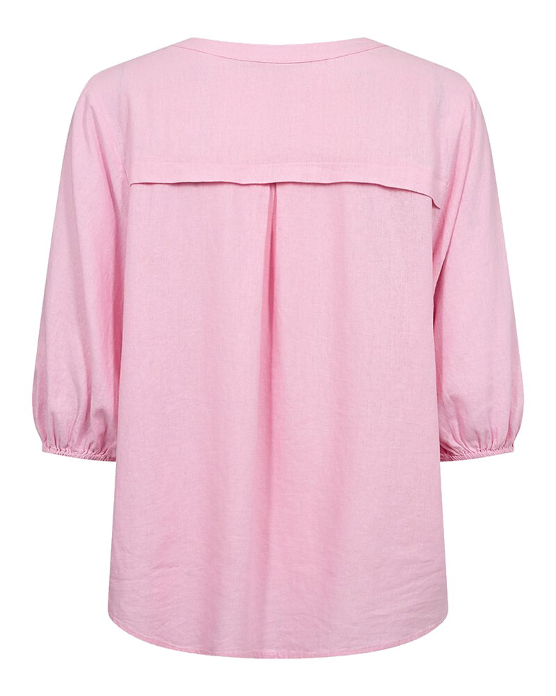 Blus Lava v-ringad sweet lilac ljusrosa