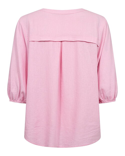 Blus Lava v-ringad sweet lilac ljusrosa - 2