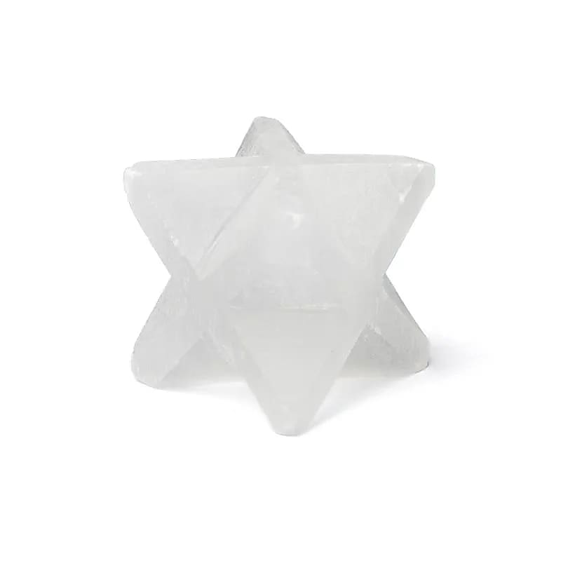 Selenit merkaba 4x4 cm