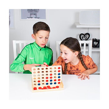 Spel 4 i rad träspel