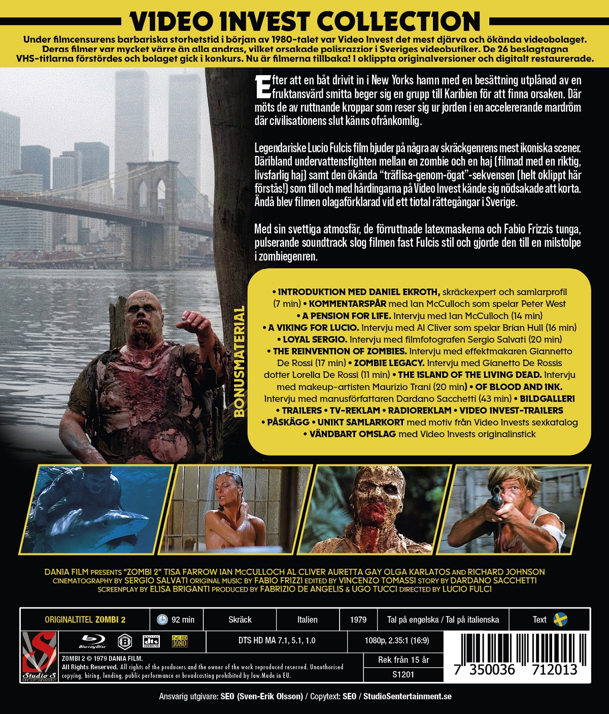 Zombie Flesh Eaters (Blu-ray) - 2