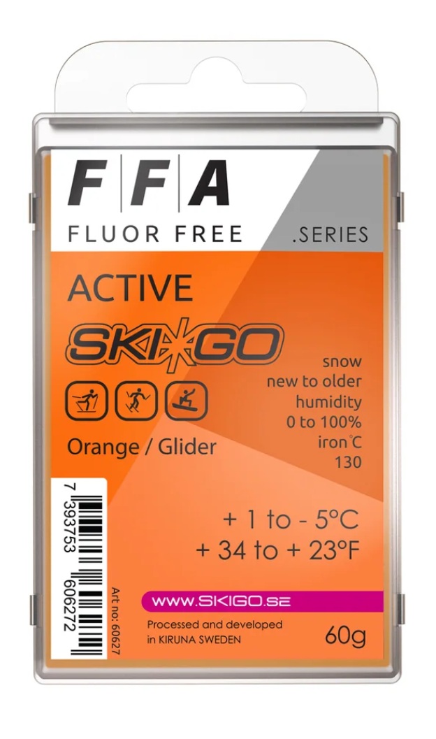 Skigo FFA ORANGE GLIDER +1 TO -5C