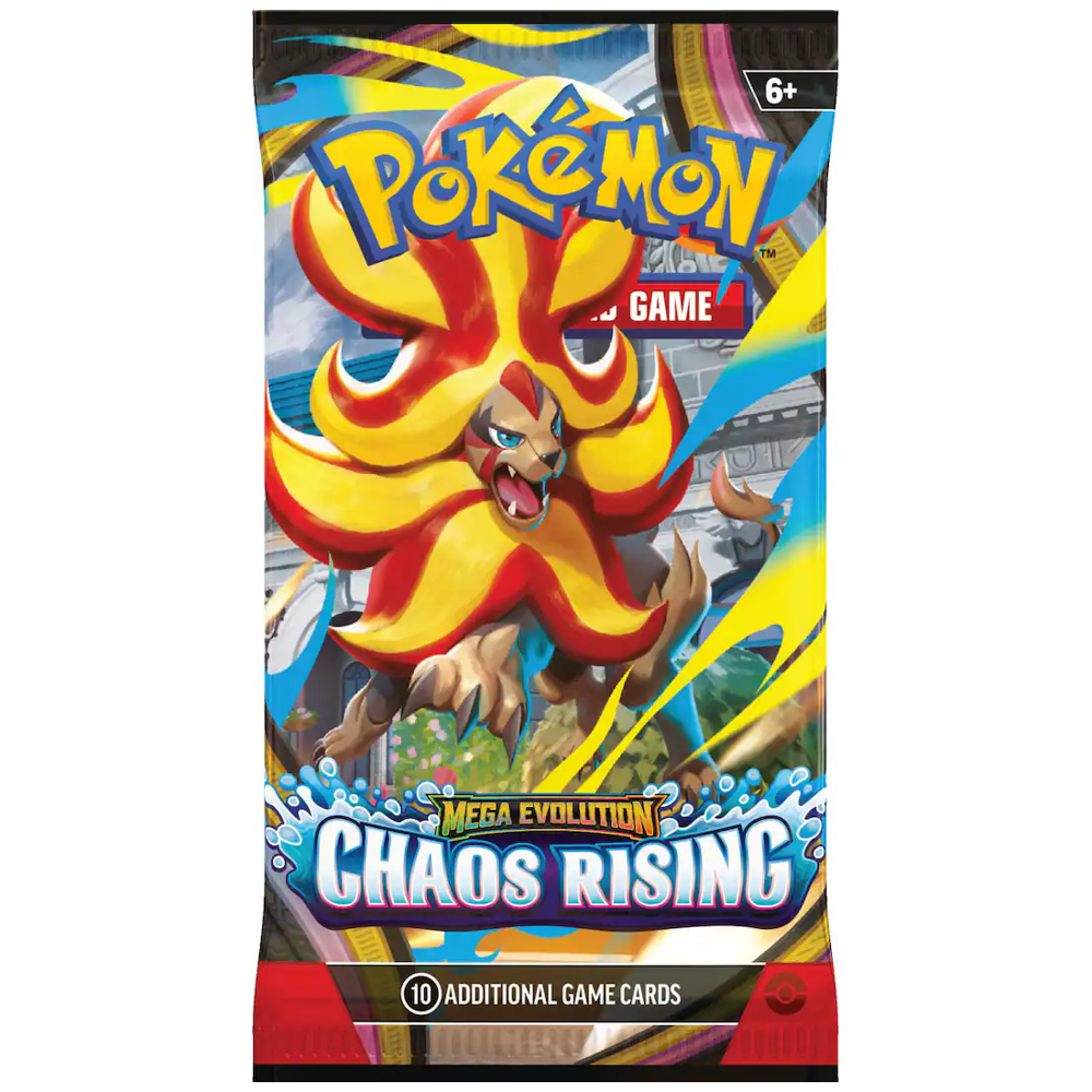 Pokemon Mega Evolution Chaos Rising Booster