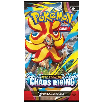 Pokemon Mega Evolution Chaos Rising Booster FÖRBOKNING