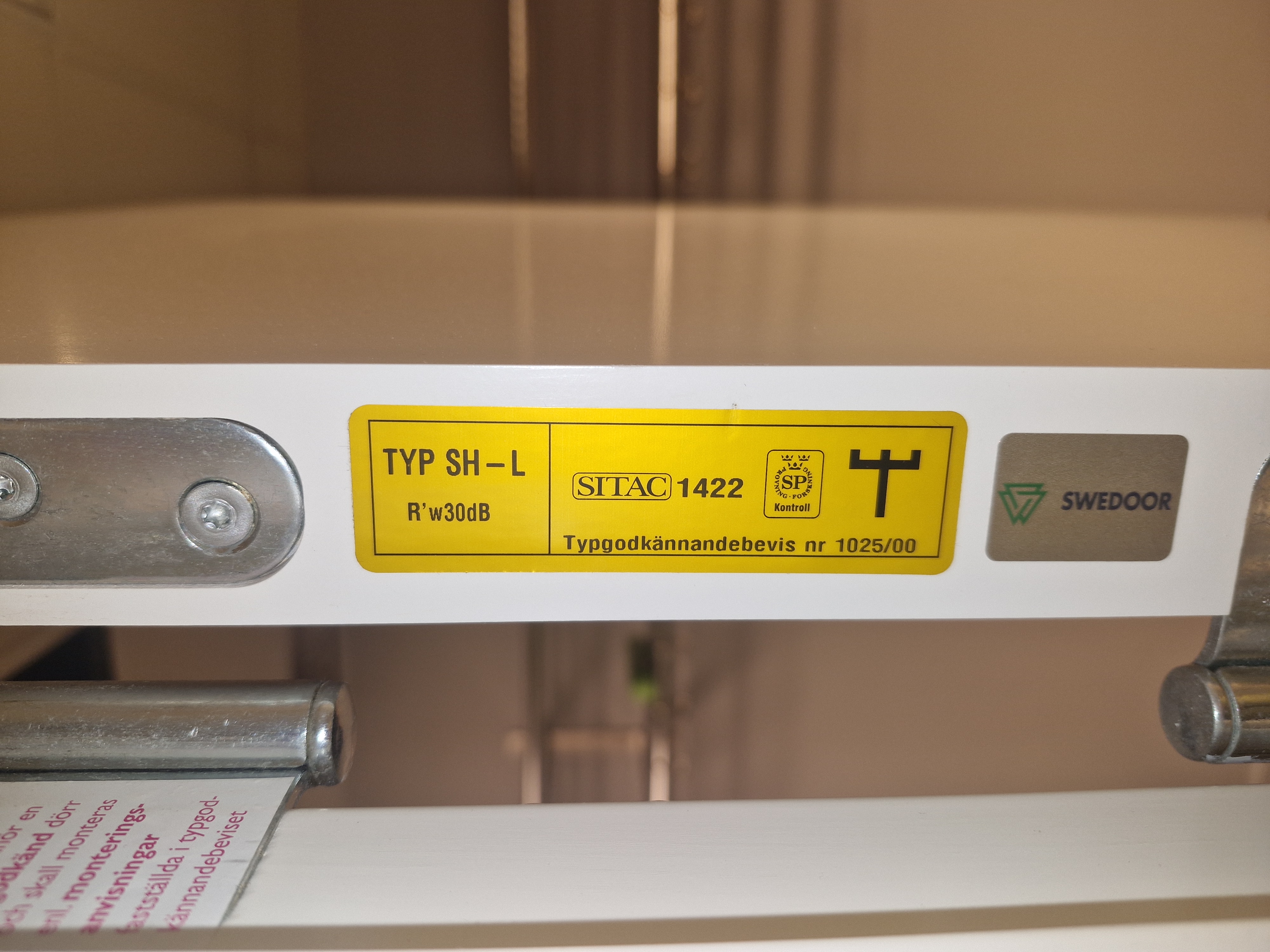 Innerdörr 10x21 HH 30dB - 2