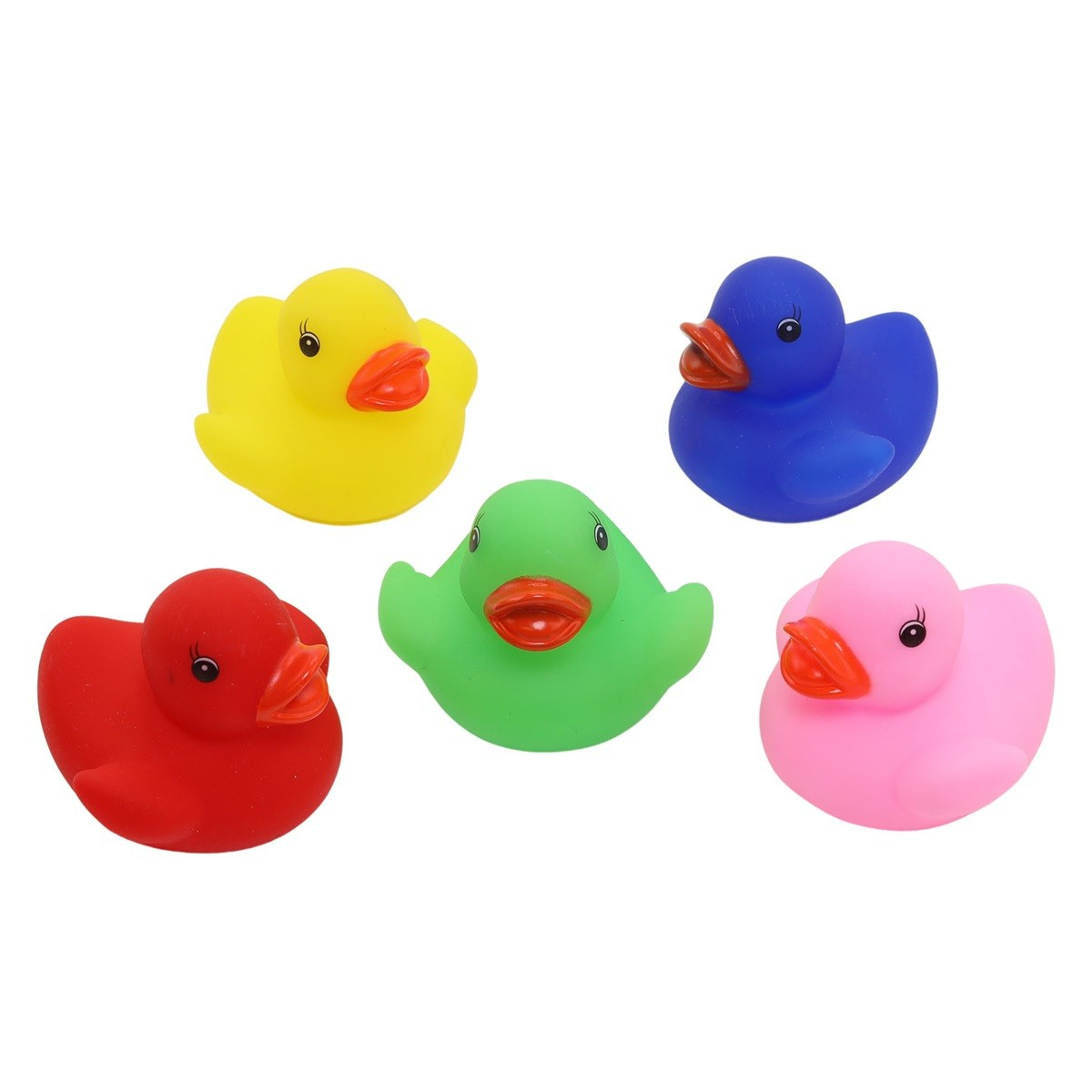 Rätt Start Badleksak - Regnbågsankor 5-Pack