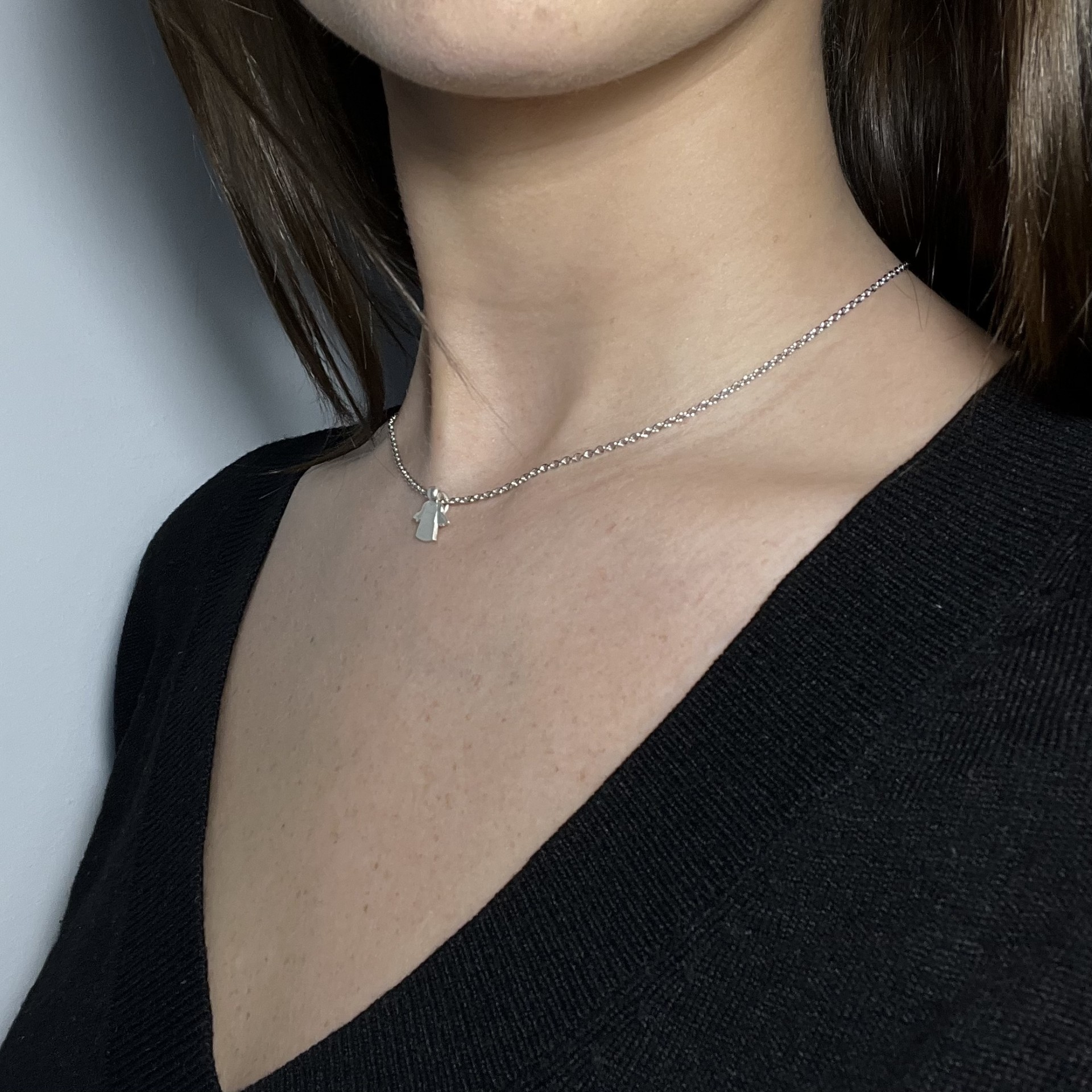 Hänge Älskad ängel 10 mm silver - 4