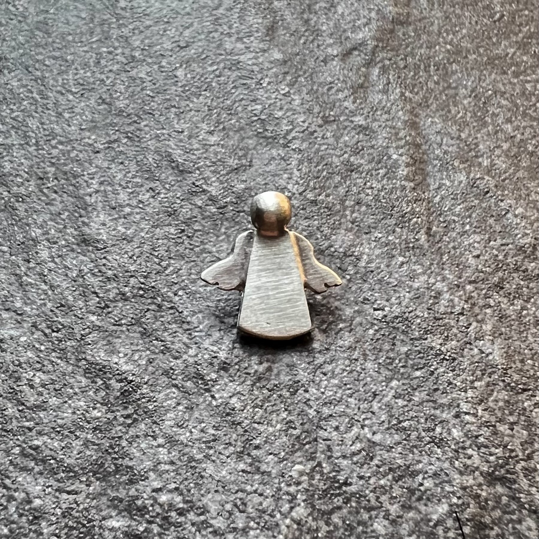 Hänge Älskad ängel 10 mm silver - 3