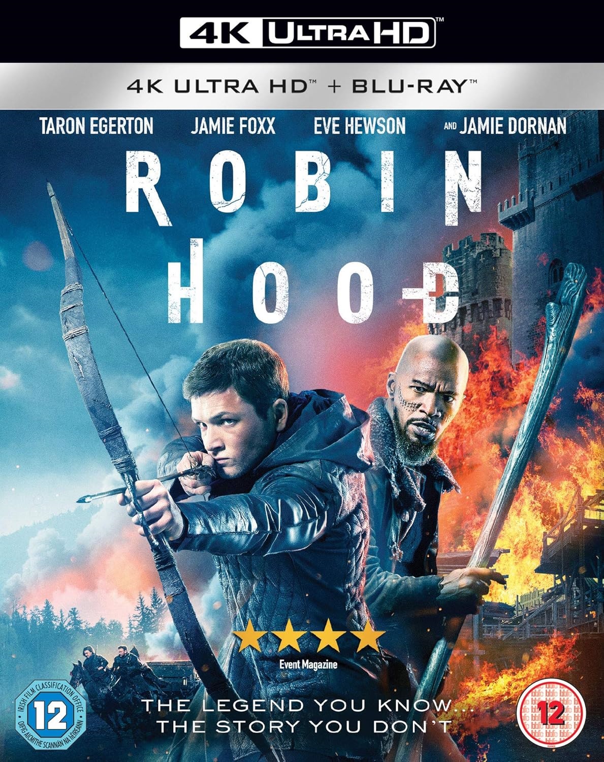 Robin Hood (2018) (ej svensk text) (4K Ultra HD + Blu-ray) (Begagnad)