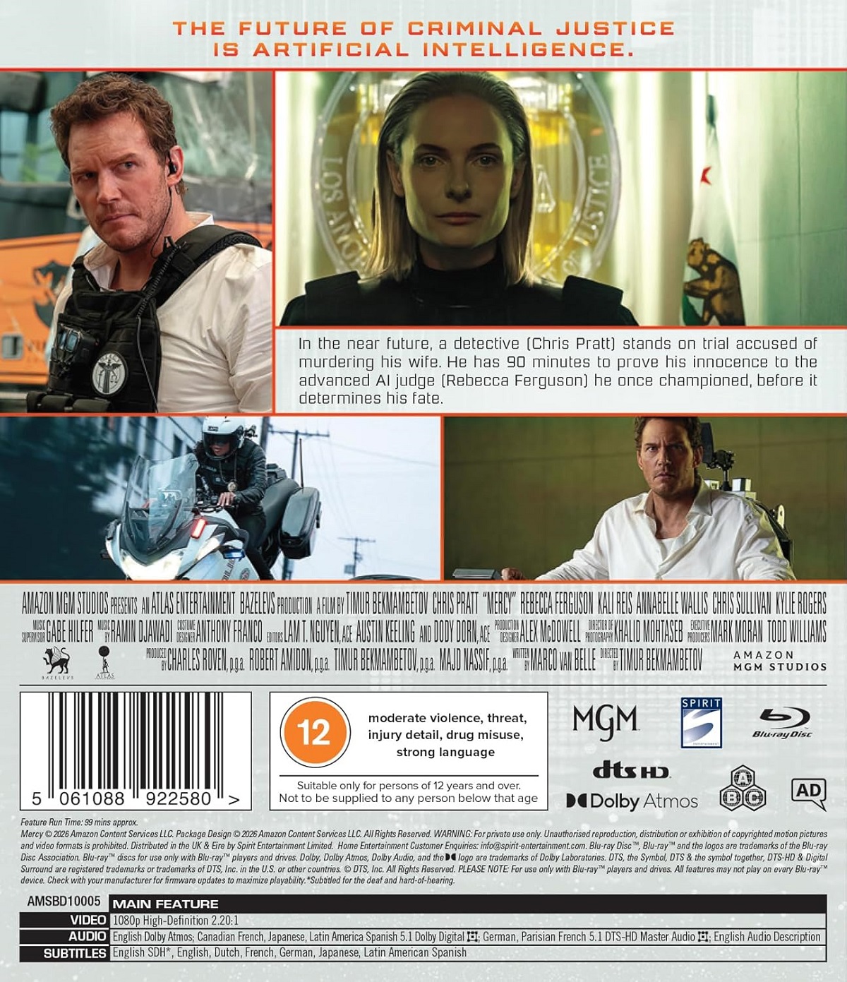 Mercy (ej svensk text) (Blu-ray) - 2