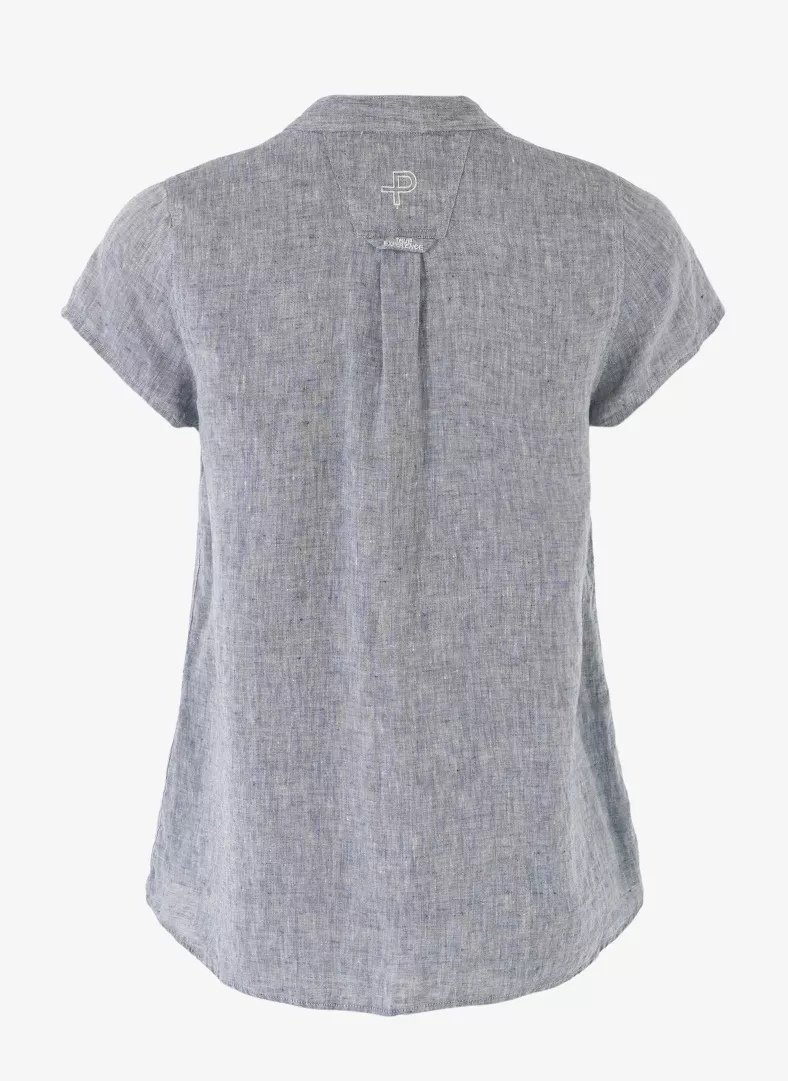 PELLE P LINEN BLOUSE W - 3