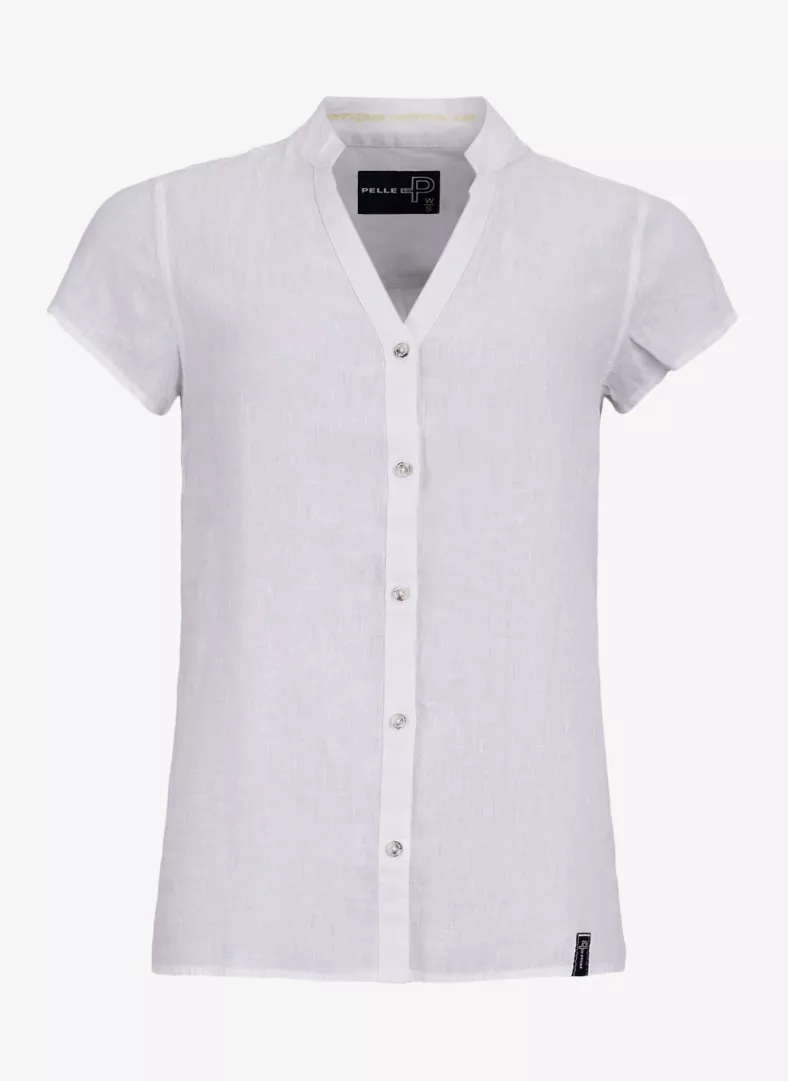 PELLE P LINEN BLOUSE W - 2