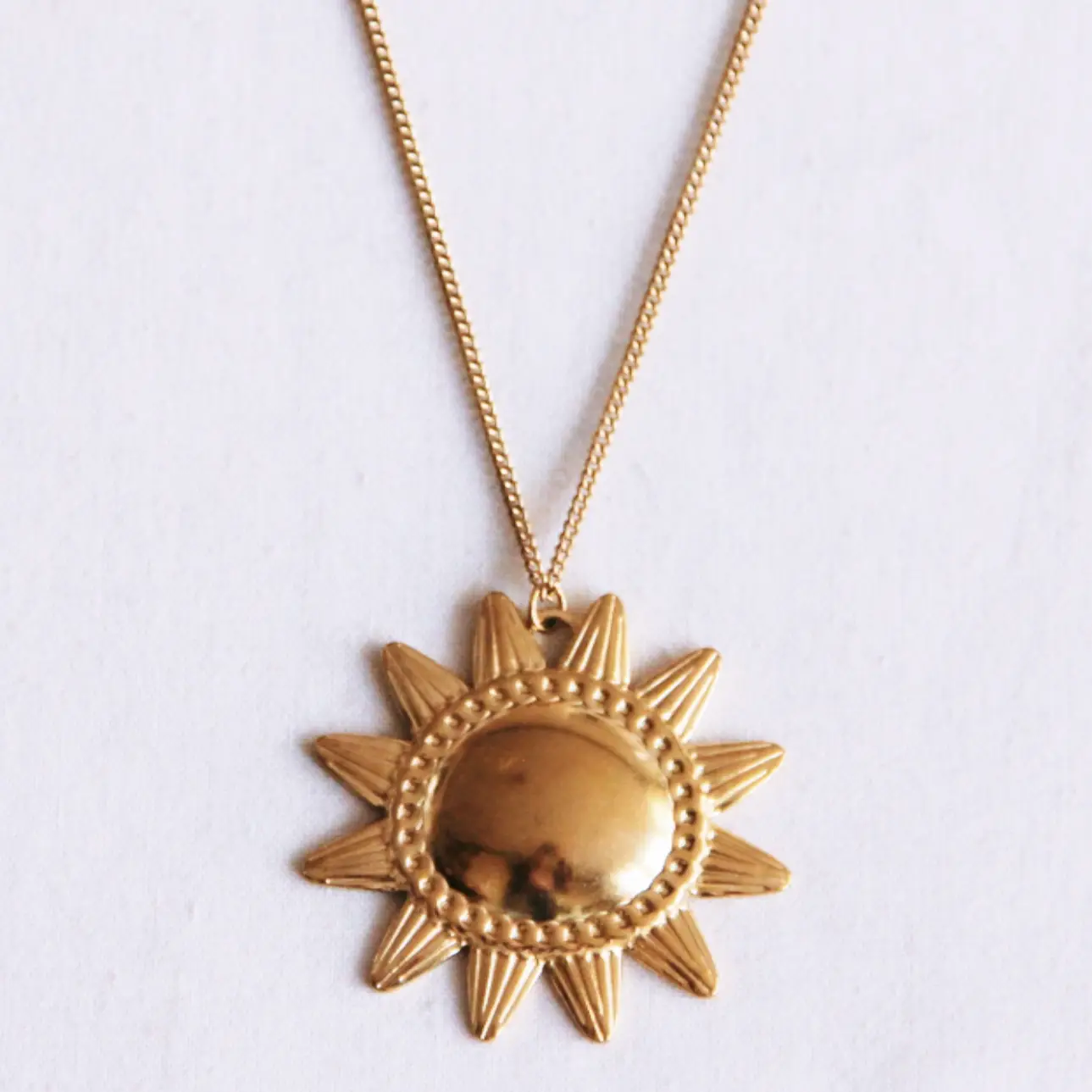 Halsband stor sol