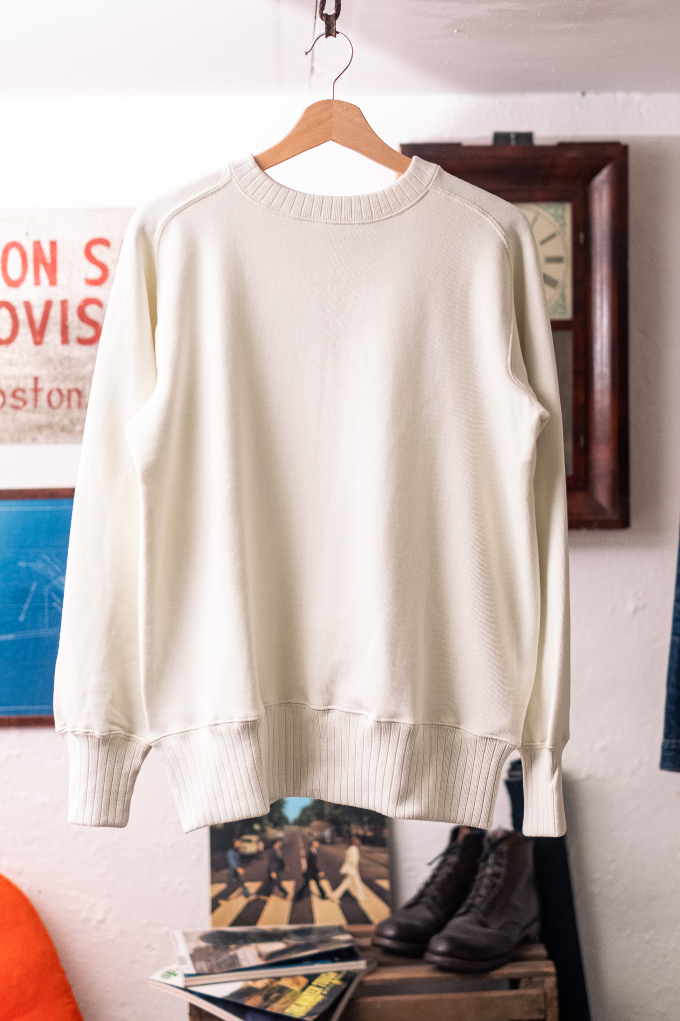 Warehouse X John Gluckow - The Albert Sweatshirt Off White