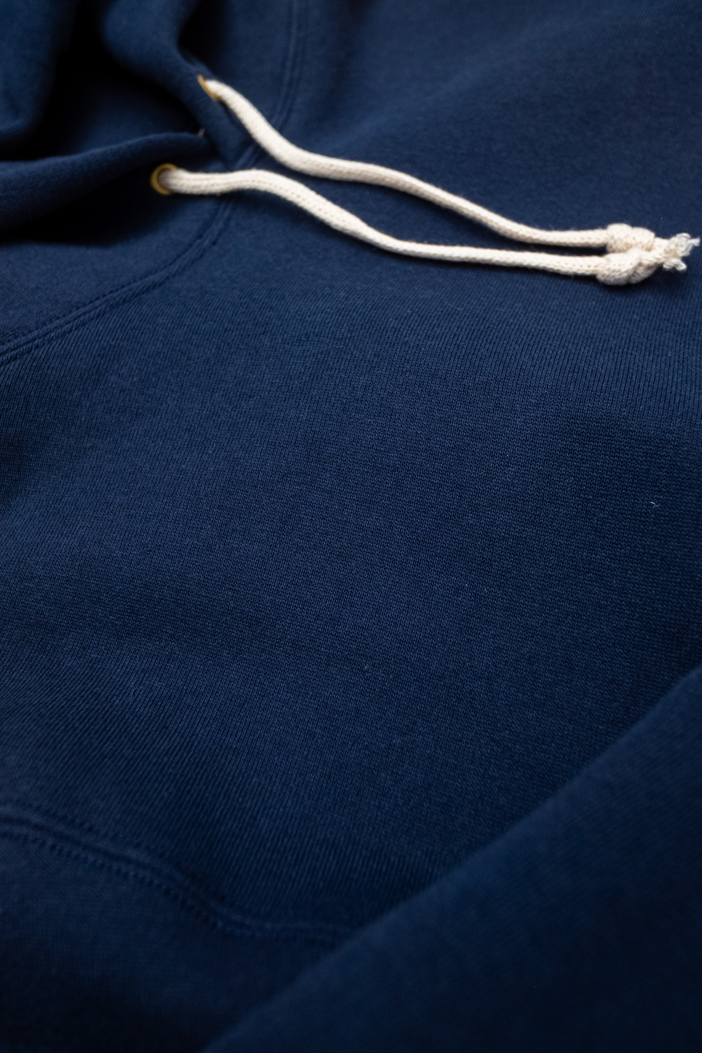 Warehouse & Co - Lot 484 Plain Hooded Sweatshirt Navy - 7