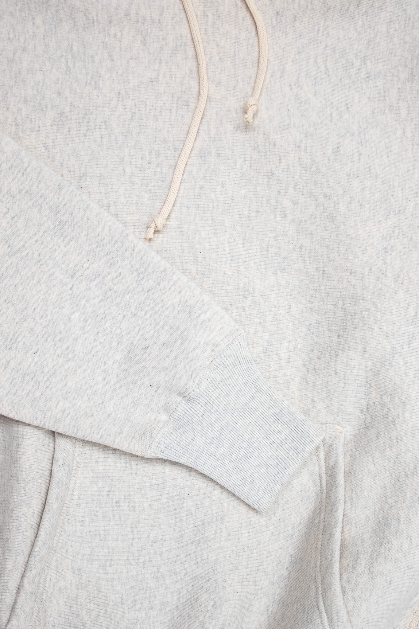 Warehouse & Co - Lot 484 Plain Hooded Sweatshirt Oatmeal - 8