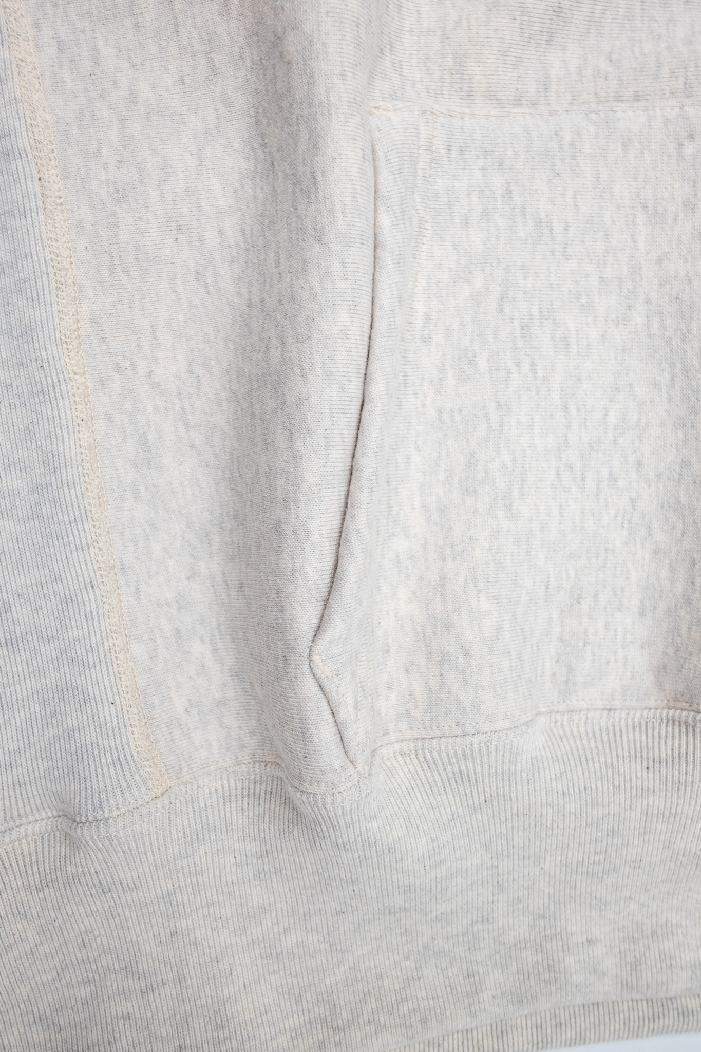 Warehouse & Co - Lot 484 Plain Hooded Sweatshirt Oatmeal - 6