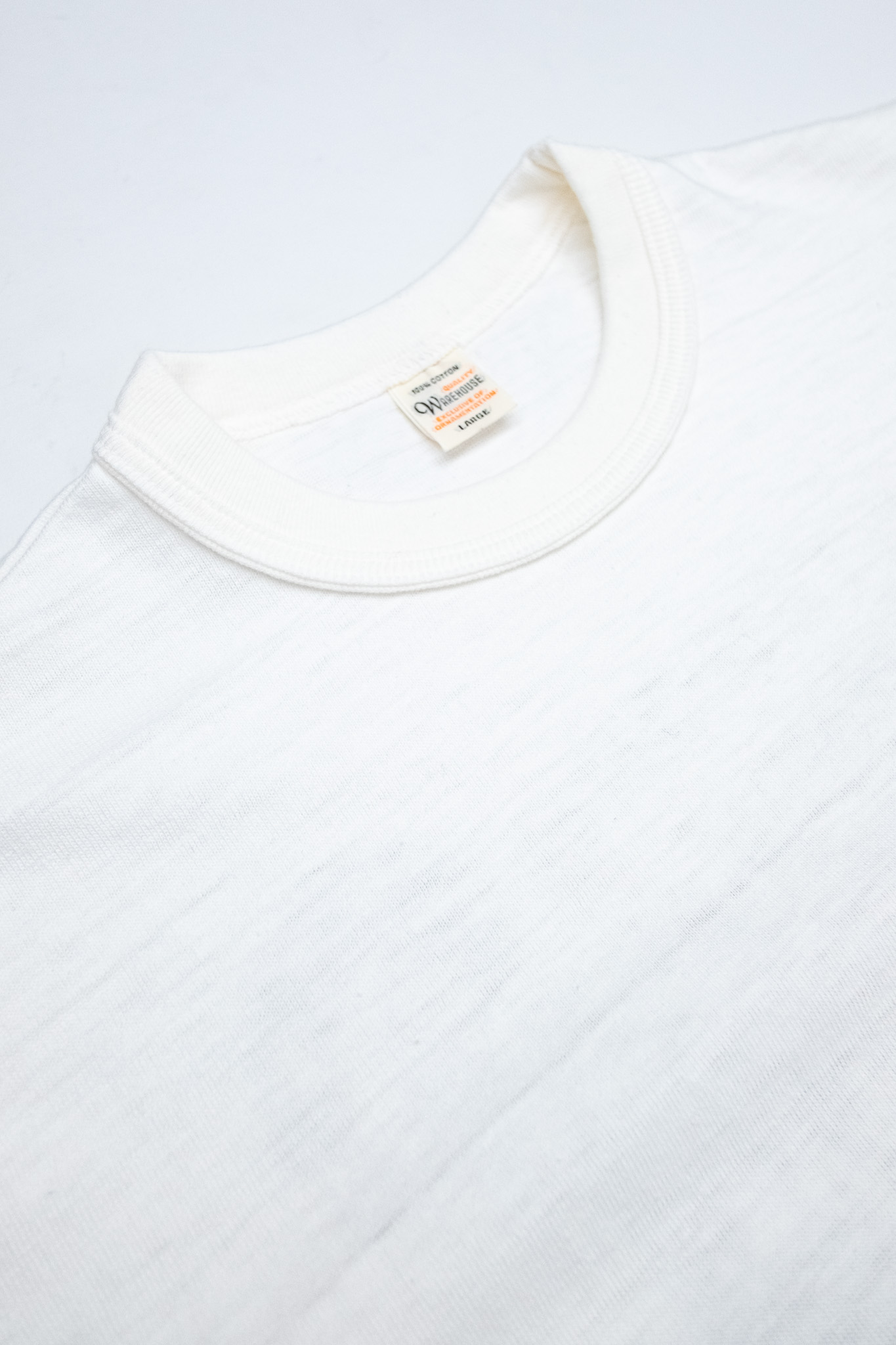 Warehouse X Göteborg Manufaktur - Lot 4601 Athletic Champs T-Shirt Off White - 9