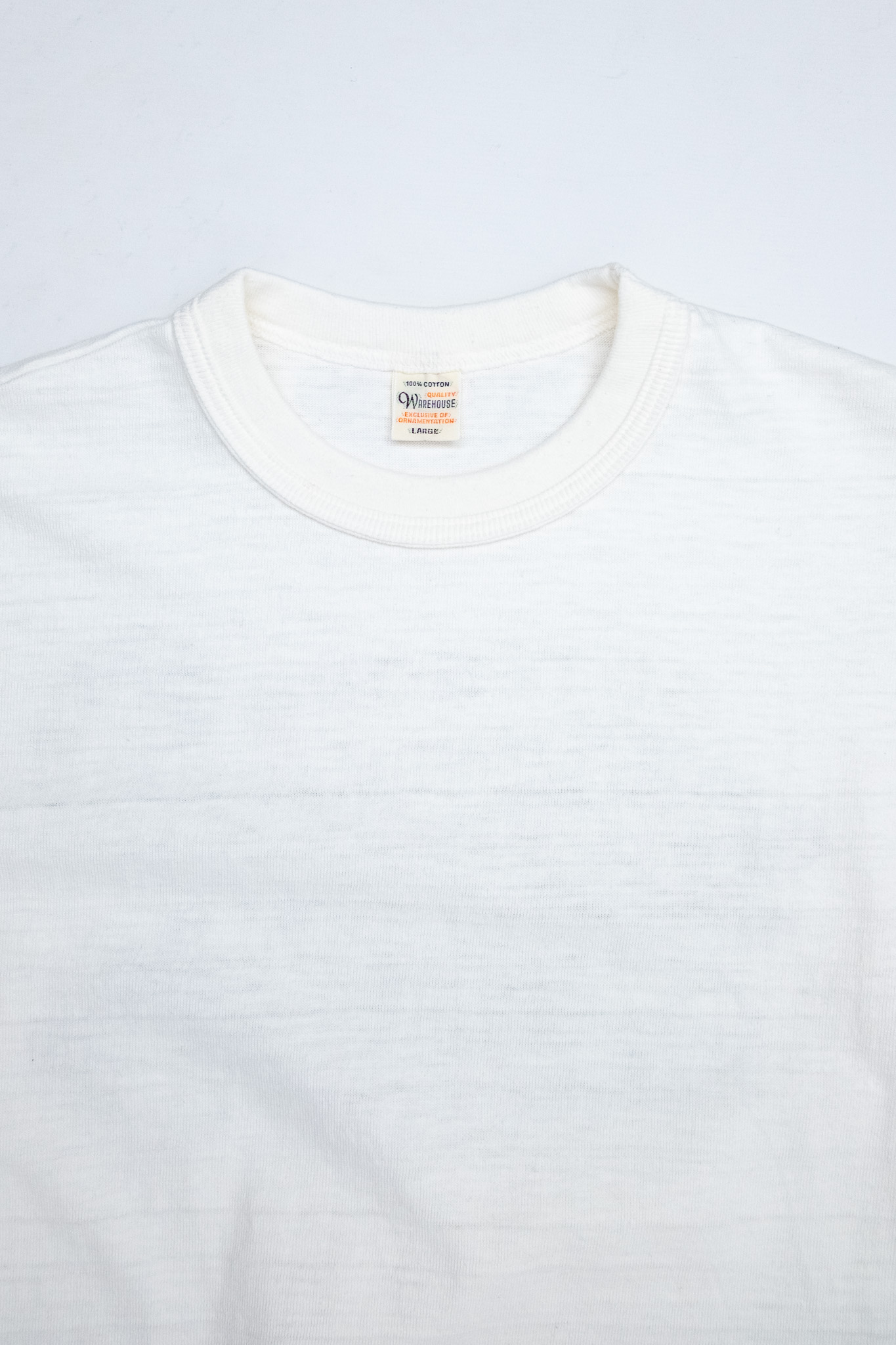Warehouse X Göteborg Manufaktur - Lot 4601 Athletic Champs T-Shirt Off White - 8