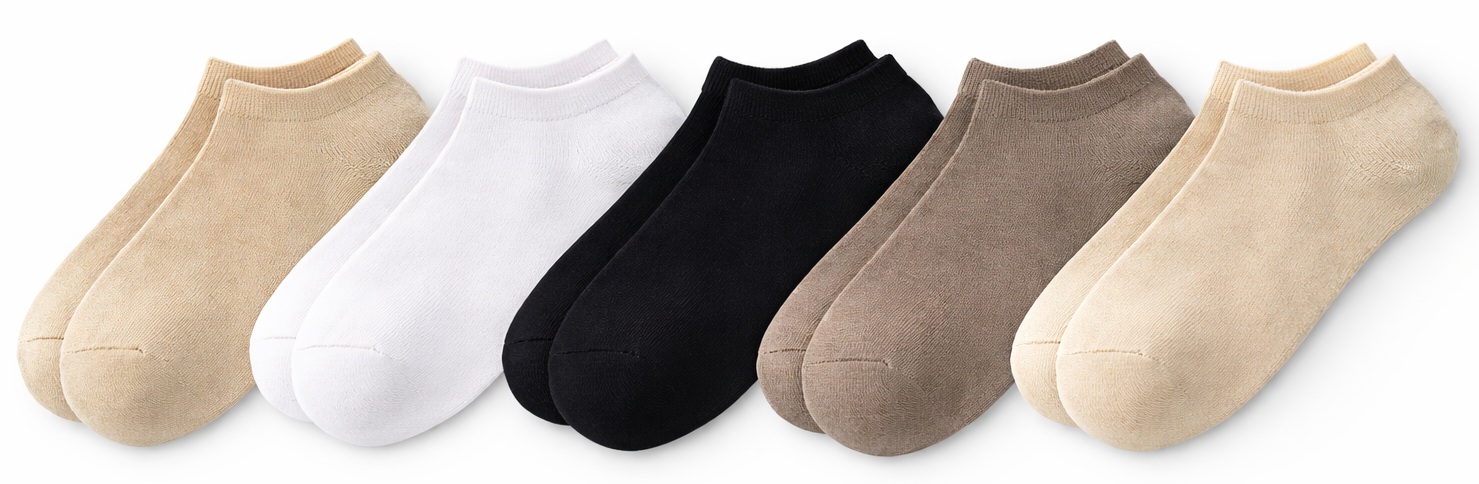 5-Pack Sneaker strumpor, blandade färger - 2