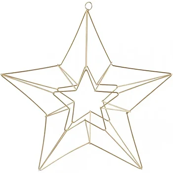 Metallornament -Stjärna