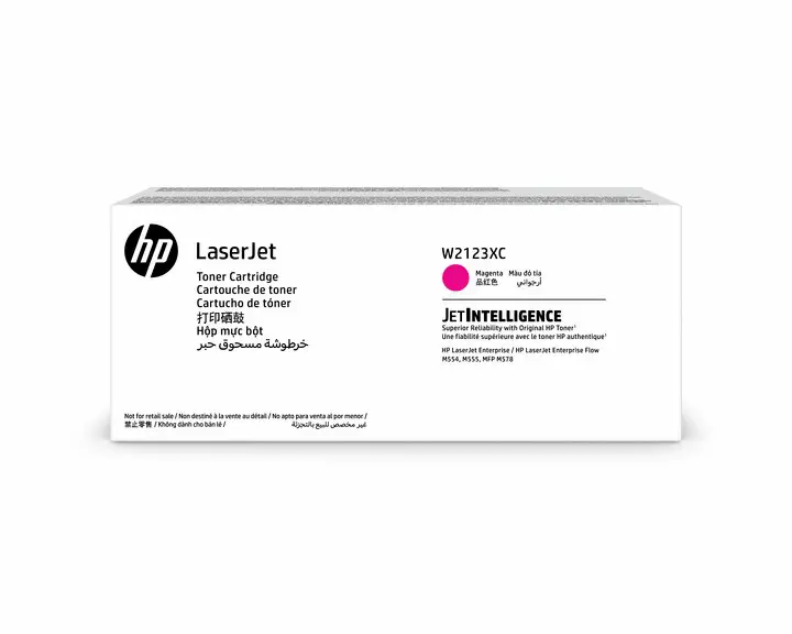 Toner HP W2123XC Contract mag.