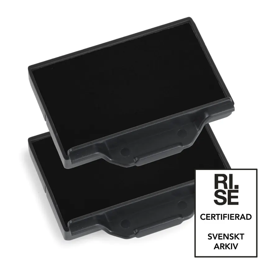Dynkassett Trodat 6/53 sva 2/f