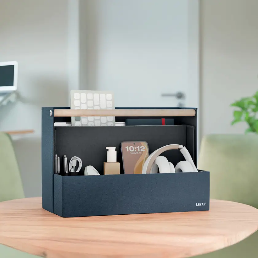 Hotdeskinglåda Leitz tyg - 2