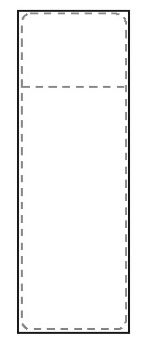 Thermoetikett 105x251 2000/fp