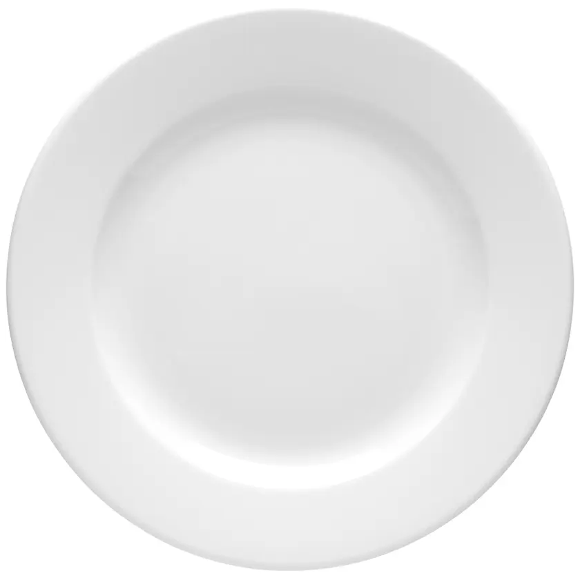 Tallrik Kaszub flat vit 21cm