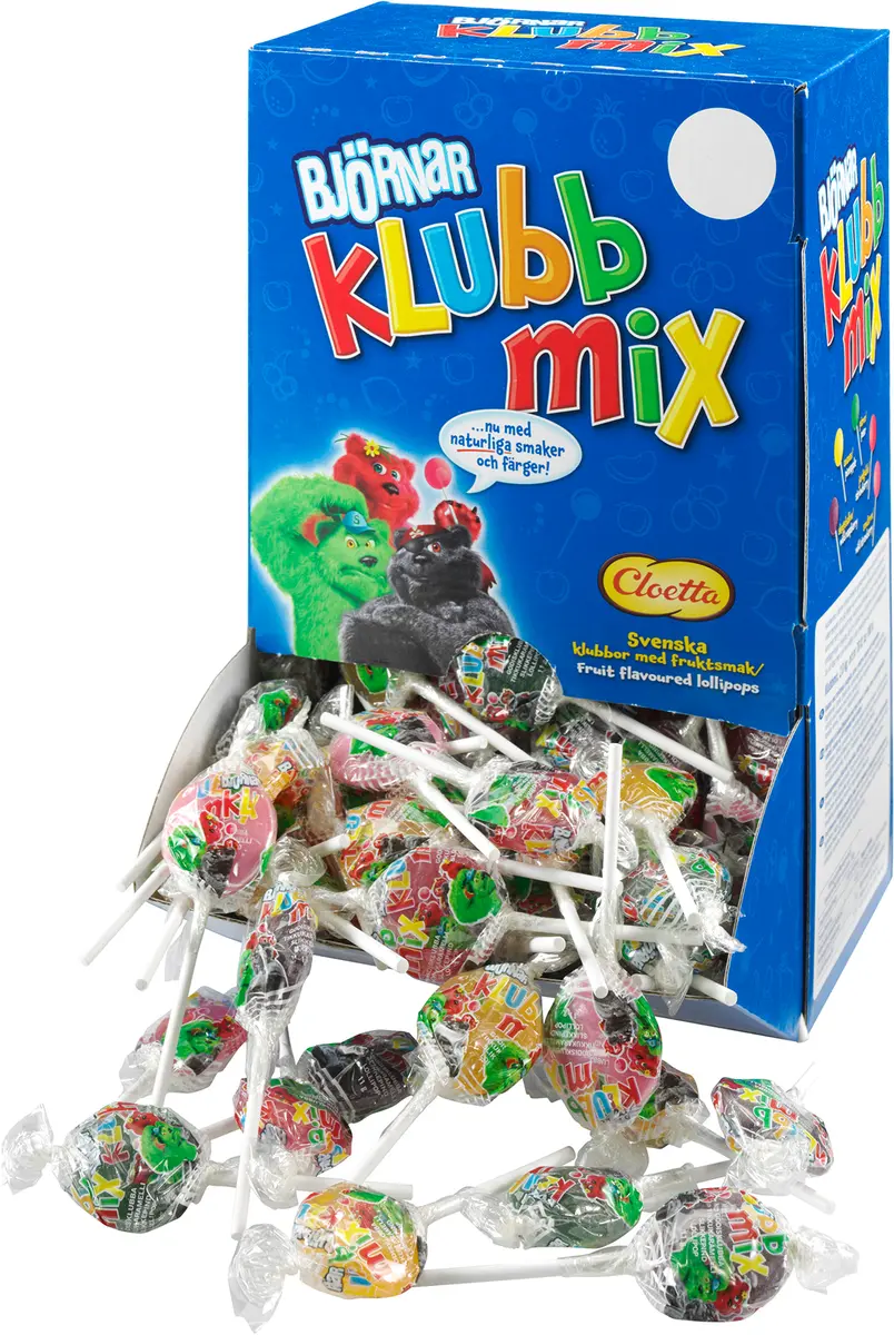 Cloetta Klubbmix Björnar 180st