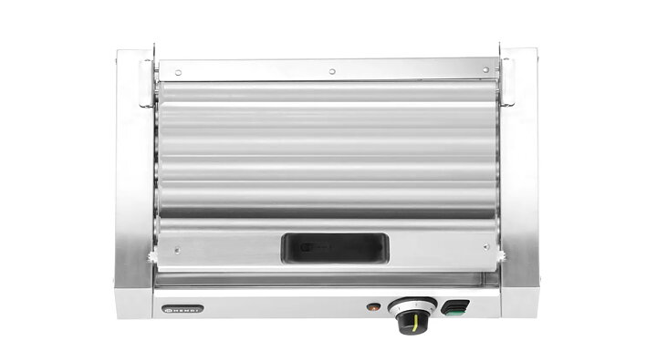 Korvgrill 7 rullar med glaslock