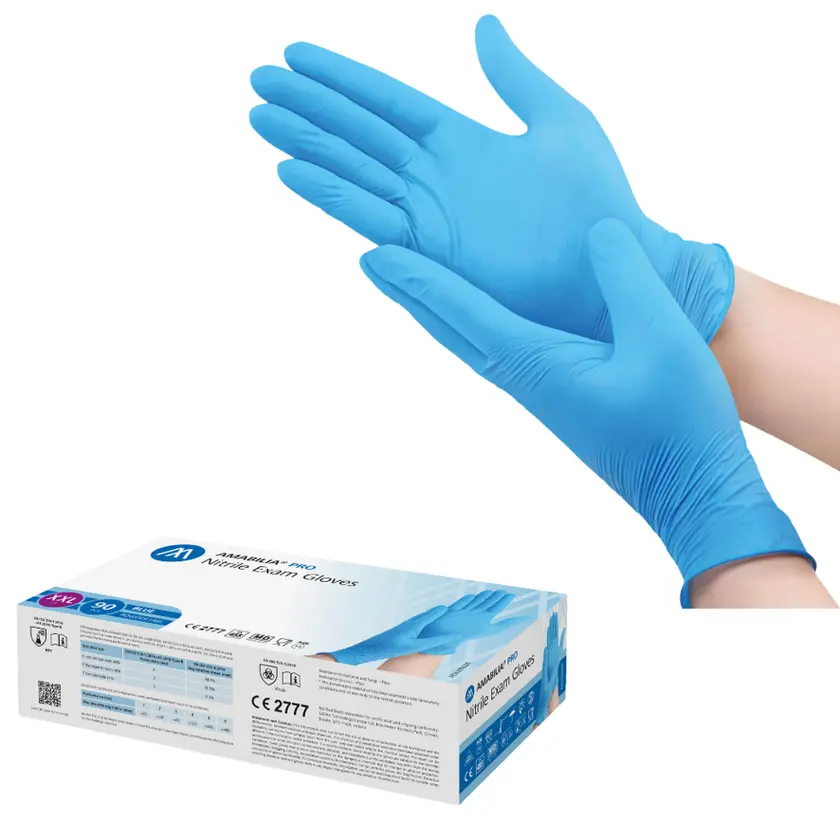 Nitrilhanske XXL 90/fp Blå